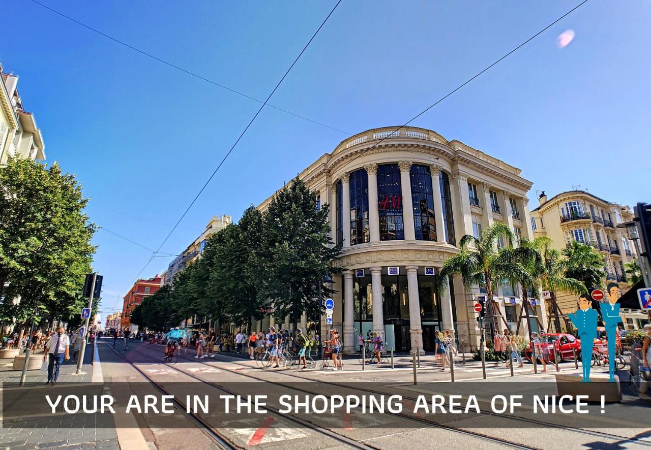 Nestor&Jeeves - Palais Liberte - Hyper Center - Shopping Area - Close Sea Nizza Exterior foto
